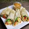 Mixed-Veg Kathi Roll